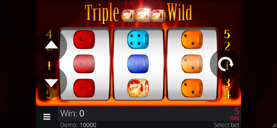 Triple Wild Seven Dice, Egaming, Casino, Game
