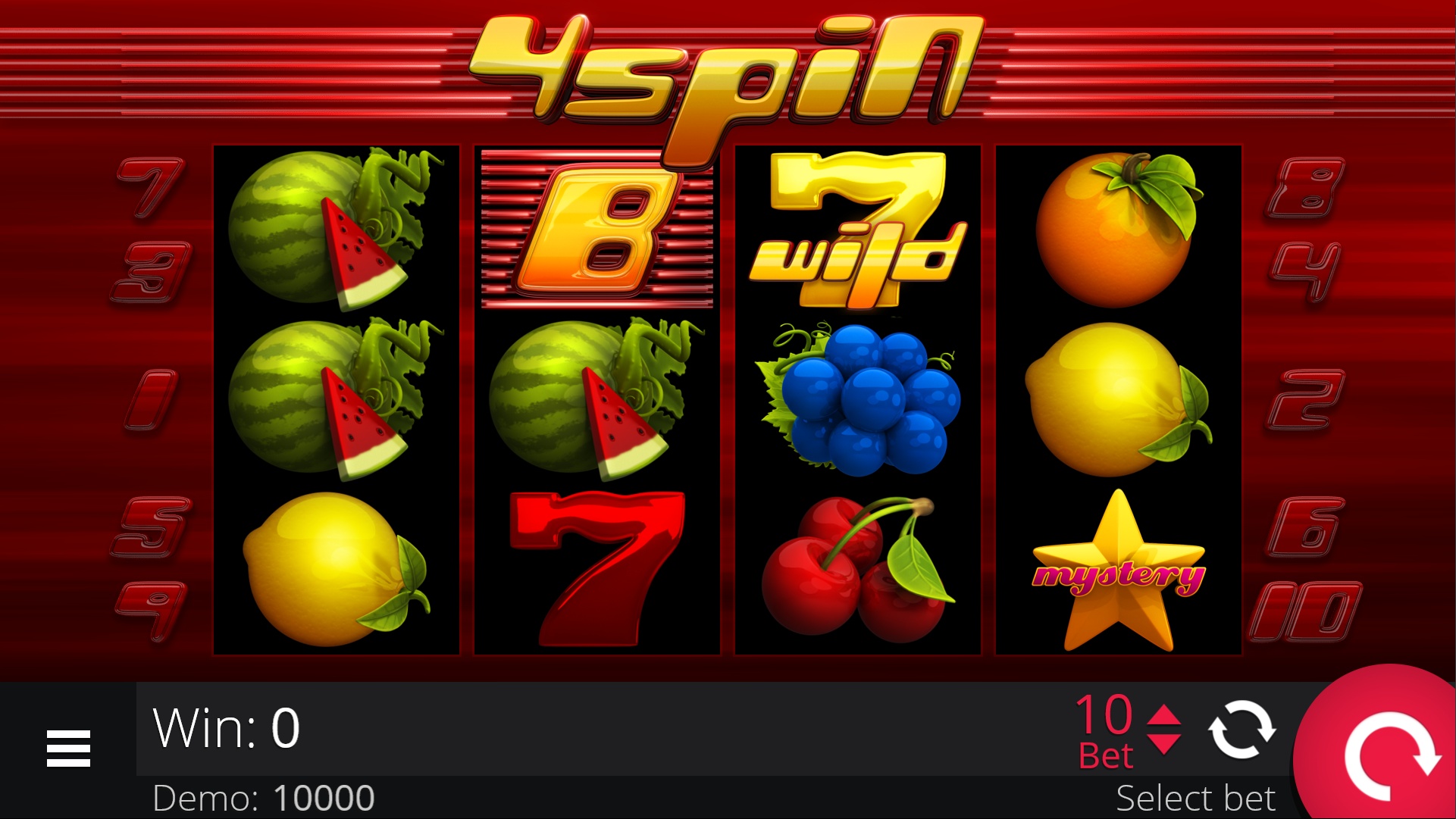 4 Spin, egaming, Casino, Game