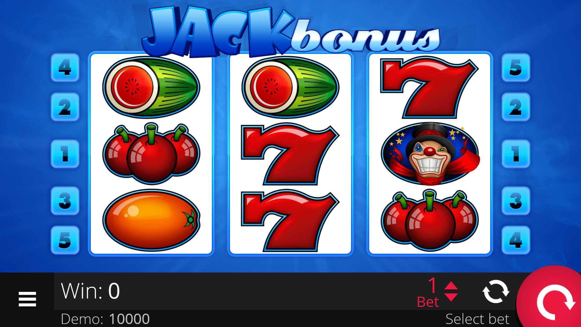 Bonus Jack, Egaming, Casino, game