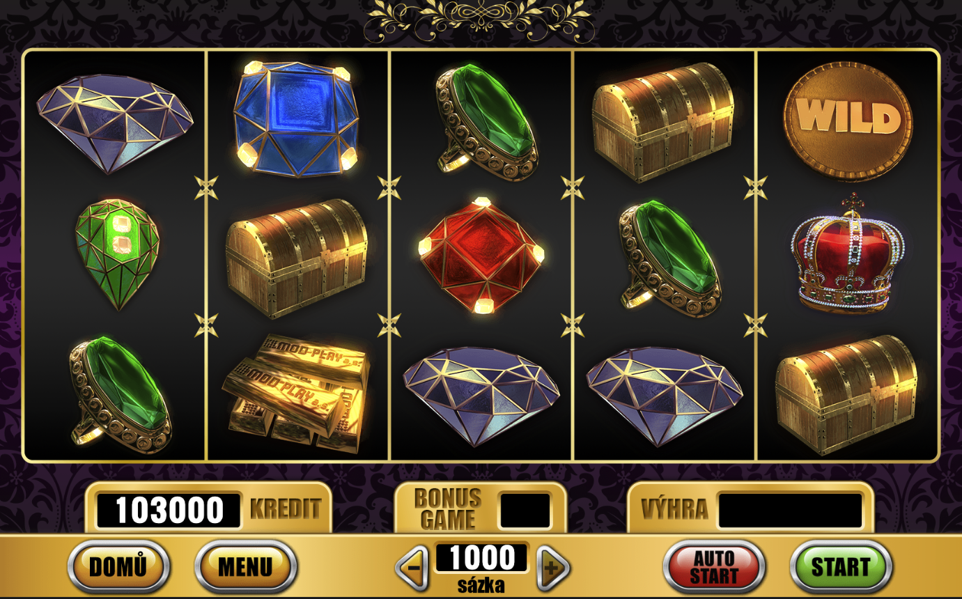 Royal Gems & Gold, Vsad a hrej, Casino Game