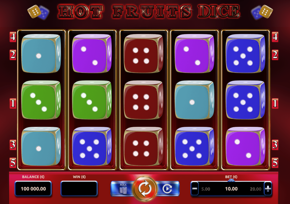 Hot Fruits Dice, Kajot, Casino, Game 