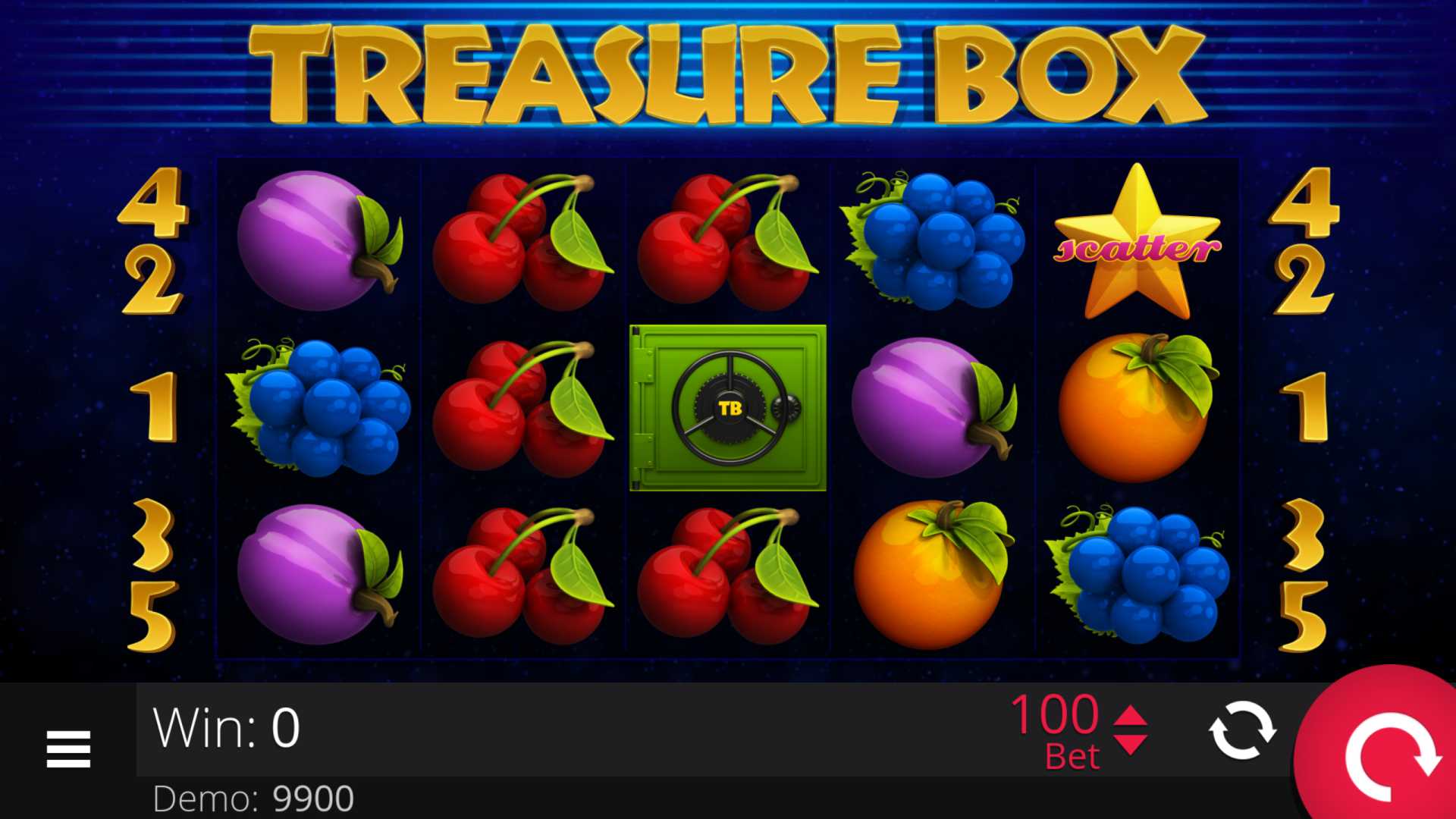 Treasure Box, Egaming, Casino, game