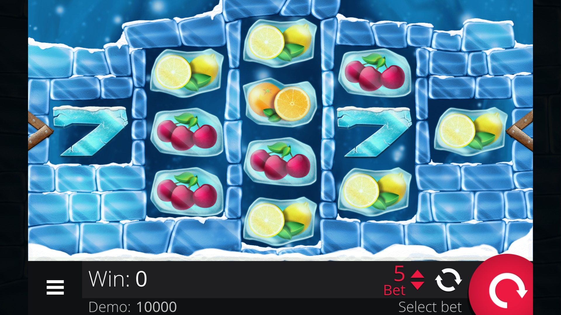 Frozzy fruits, egaming, casino game