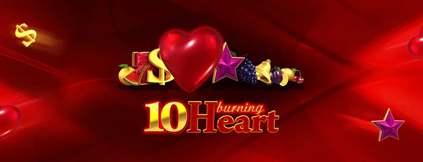 10 Burning Heart, Amusner, Casino, Game