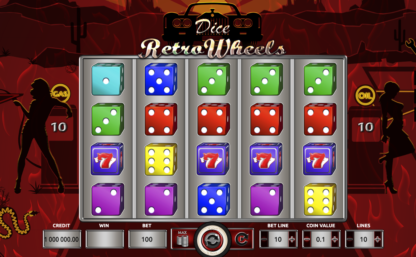 RETRO WHEELS DICE, Kajot, Casino, Game