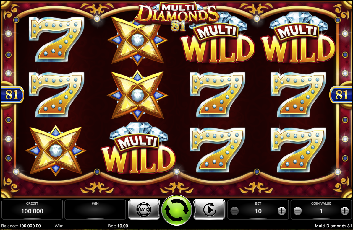 MULTI 81 DIAMONDS, KAJOT, CASINO, GAME