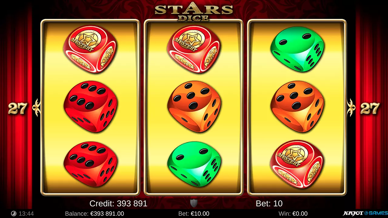 Stars Dice, Kajot, Casino, Game