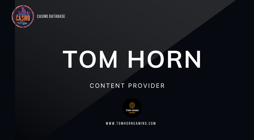 Tom Horn, Casino content provider, Czech Republic